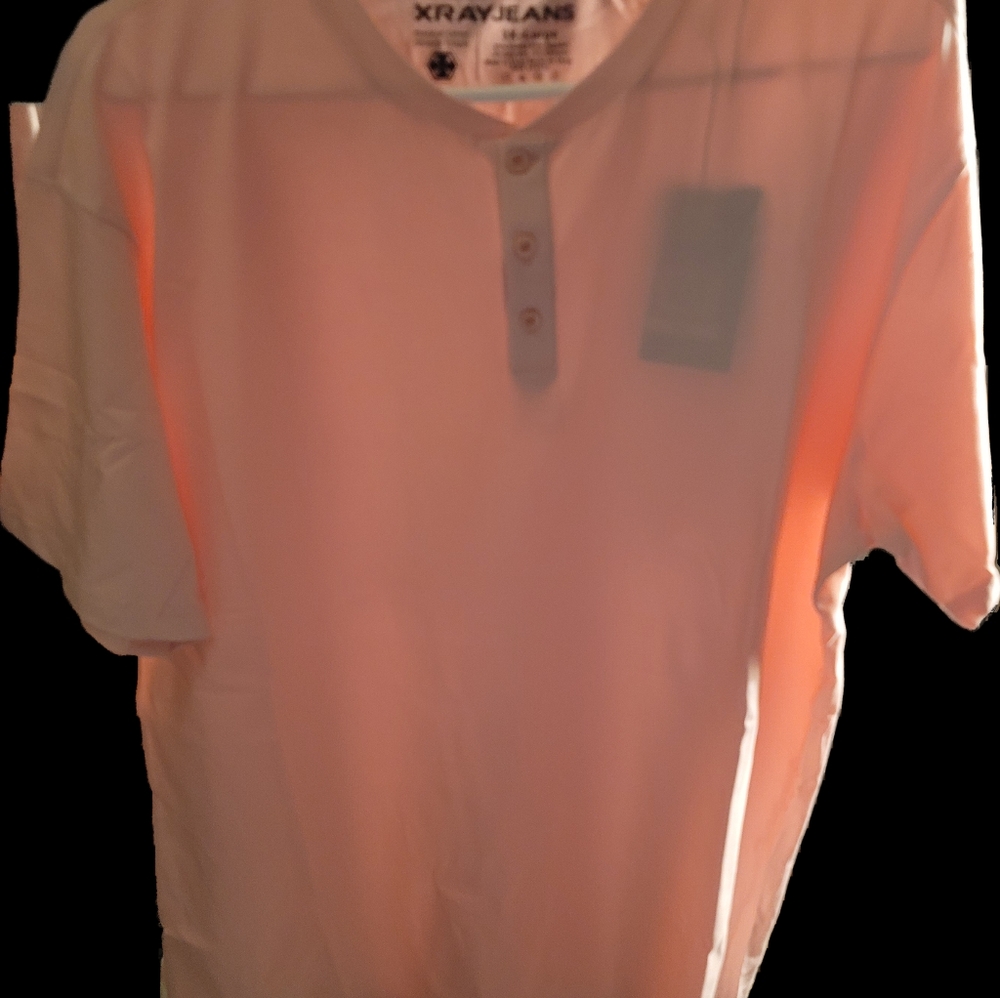 New High Quality Pink Men's T Shirt sz 2xl and 3xl